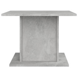 vidaXL Coffee Table Concrete Gray 21.9"x21.9"x15.7" Engineered Wood - Stylish and Functional