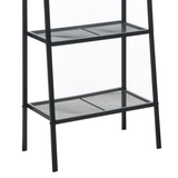 Designs2Go 4 Tier Metal Plant Stand Black - Versatile Plant Display for Home and Garden