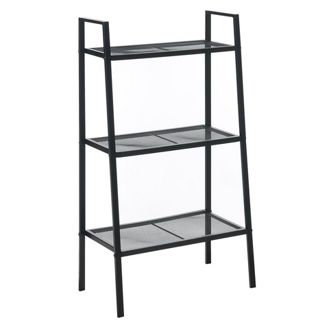 Designs2Go 3 Tier Metal Plant Stand Black - Multi Purpose Plant Display