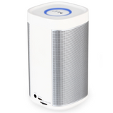 Wireless Portable 360° Bluetooth Universal Speaker White - High-Quality Sound, Long Battery Life