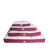 Armarkat Model M02HJH/MB-X Extra Large Pet Bed Mat with Poly Fill Cushion in Burgundy & Ivory