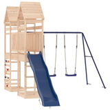 vidaXL Outdoor Playset Solid Wood Pine - Fun and Adventure for Kids