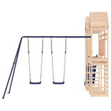 vidaXL Outdoor Playset Solid Wood Pine - Fun and Adventure for Kids