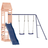 vidaXL Outdoor Playset Solid Wood Douglas | Garden Climbing Frame for Kids