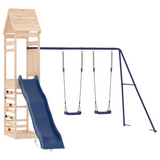 vidaXL Outdoor Playset Solid Wood Pine - Sturdy Frame, Multi-Activity Centers, and Endless Fun