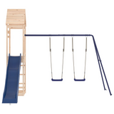 vidaXL Outdoor Playset Solid Wood Pine - Sturdy Frame, Multi-Activity Centers, and Endless Fun