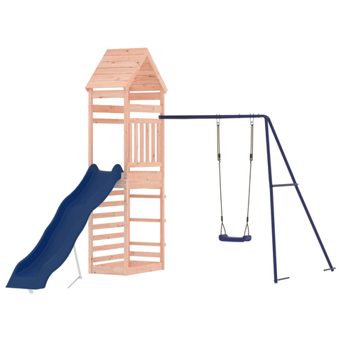 vidaXL Outdoor Playset Solid Wood Douglas - Sturdy & Fun | vidaXL