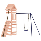 vidaXL Outdoor Playset Solid Wood Douglas - Multi-Activity Centers, Sturdy & Stable Frame