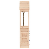 vidaXL Playhouse with Climbing Wall Solid Wood Pine