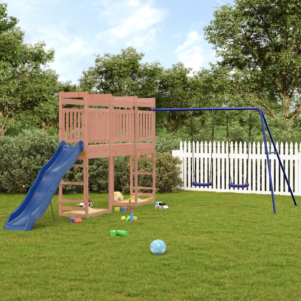 vidaXL Outdoor Playset Solid Wood Douglas - Durable, Sturdy, and Fun