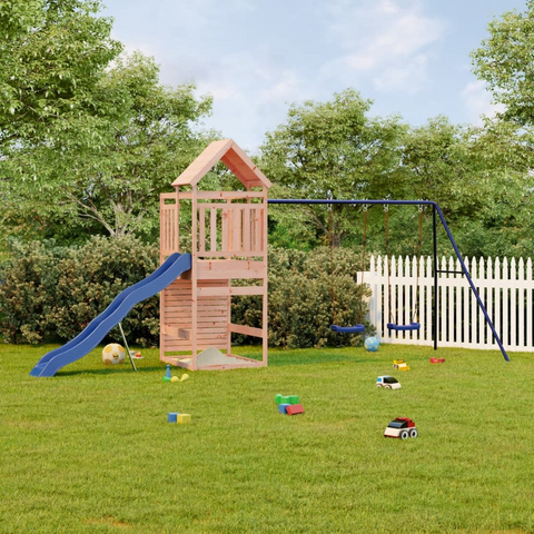 vidaXL Outdoor Playset Solid Wood Douglas | Fun-filled Wooden Playset