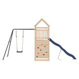 vidaXL Outdoor Playset Solid Wood Pine - Transform Your Backyard into a Playground!