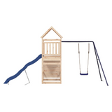 vidaXL Outdoor Playset Solid Wood Pine - Transform Your Backyard into a Playground!