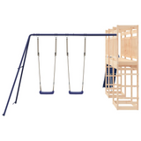 vidaXL Outdoor Playset Solid Wood Pine - Durable & Fun Playground for Kids