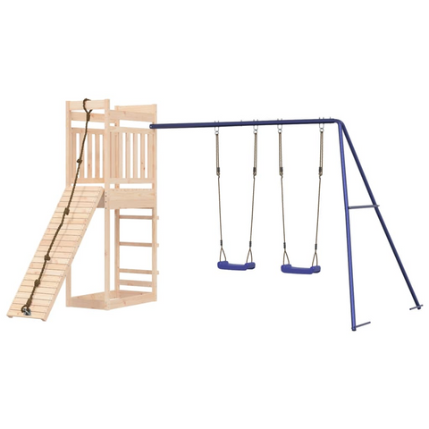 vidaXL Outdoor Playset Solid Wood Pine - Durable, Sturdy & Fun