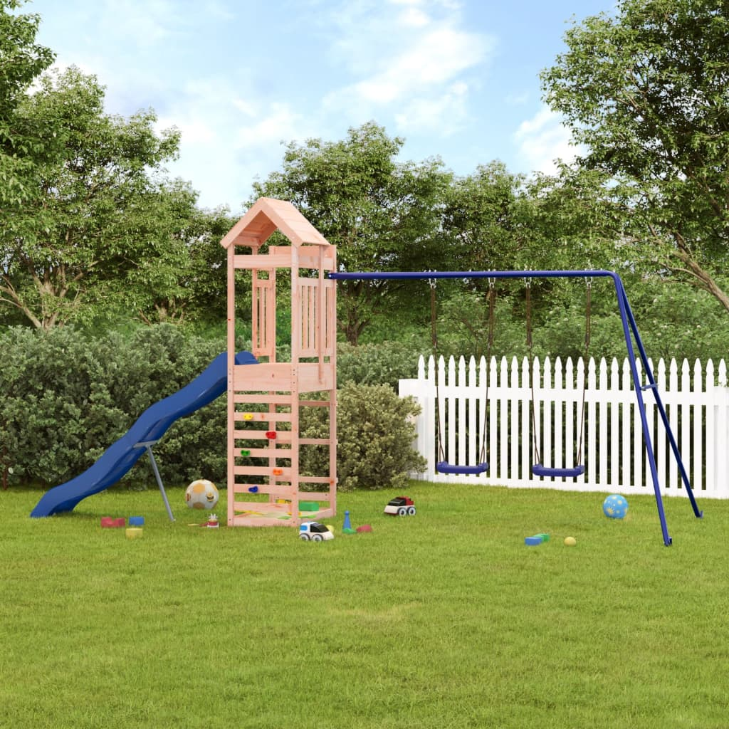 vidaXL Outdoor Playset Solid Wood Douglas - Fun and Adventure in Your Backyard