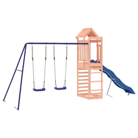 vidaXL Outdoor Playset Solid Wood Douglas - Fun and Adventure in Your Backyard