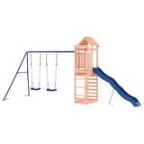 vidaXL Outdoor Playset Solid Wood Douglas - Fun and Adventure in Your Backyard