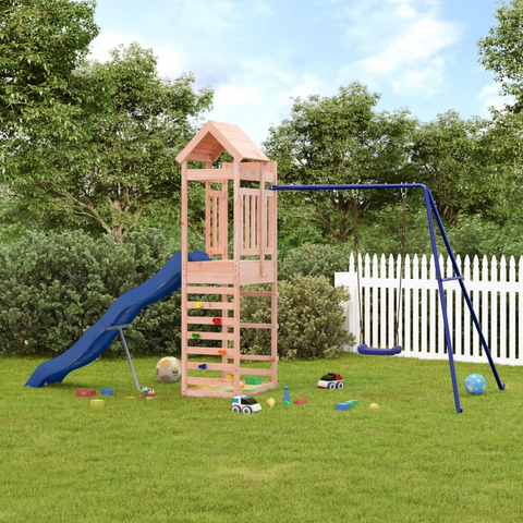 vidaXL Outdoor Playset Solid Wood Douglas - Sturdy and Fun | vidaXL.com