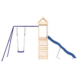 vidaXL Outdoor Playset Solid Wood Pine - Sturdy and Fun Playground Equipment