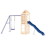 vidaXL Outdoor Playset Solid Wood Pine - Sturdy and Fun Playground Equipment