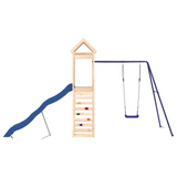 vidaXL Outdoor Playset Solid Wood Pine - Sturdy and Fun Playground Equipment