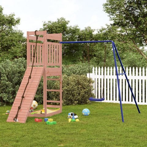 vidaXL Outdoor Playset Solid Wood Douglas - Durable, Sturdy, and Fun