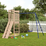 vidaXL Outdoor Playset Solid Wood Pine - Durable and Fun Playground Equipment for Children