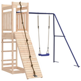 vidaXL Outdoor Playset Solid Wood Pine - Durable and Fun Playground Equipment for Children