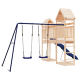 vidaXL Outdoor Playset Solid Wood Pine - Fun and Adventure for Kids