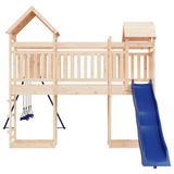 vidaXL Outdoor Playset Solid Wood Pine - Fun and Adventure for Kids