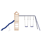 vidaXL Outdoor Playset Solid Wood Pine - Sturdy & Fun | vidaXL.com