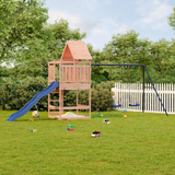 vidaXL Outdoor Playset Solid Wood Douglas - Durable and Fun Playground for Kids