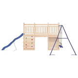 vidaXL Outdoor Playset Solid Wood Pine - Durable, Sturdy, Multi-Activity Centers