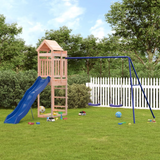 vidaXL Outdoor Playset Solid Wood Douglas - Sturdy, Multi-Activity, Endless Fun