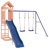 vidaXL Outdoor Playset Solid Wood Douglas - Sturdy, Multi-Activity, Endless Fun