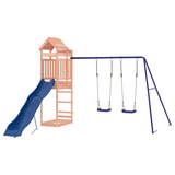 vidaXL Outdoor Playset Solid Wood Douglas - Sturdy, Multi-Activity, Endless Fun