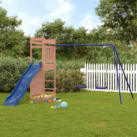 vidaXL Outdoor Playset Solid Wood Douglas | Durable, Sturdy, Multi-Activity Centers