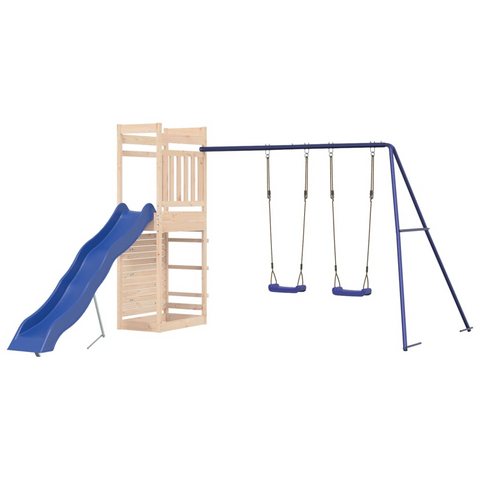 vidaXL Outdoor Playset Solid Wood Pine - Fun and Adventure for Your Kids