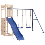 vidaXL Outdoor Playset Solid Wood Pine - Fun and Adventure for Your Kids