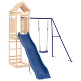 vidaXL Outdoor Playset Solid Wood Pine - Sturdy & Fun Playground Equipment