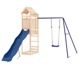 vidaXL Outdoor Playset Solid Wood Pine - Sturdy & Fun Playground Equipment