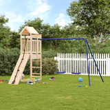 vidaXL Outdoor Playset Solid Wood Pine - Sturdy & Fun | Free Shipping