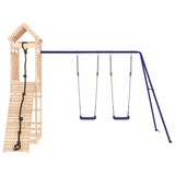 vidaXL Outdoor Playset Solid Wood Pine - Sturdy & Fun | Free Shipping