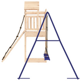 vidaXL Outdoor Playset Solid Wood Pine - Sturdy & Fun | Free Shipping