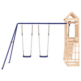 vidaXL Outdoor Playset Solid Wood Pine - Sturdy & Fun | Free Shipping