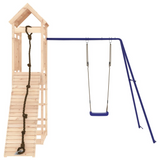 vidaXL Outdoor Playset Solid Wood Pine - Fun and Adventure for Your Kids