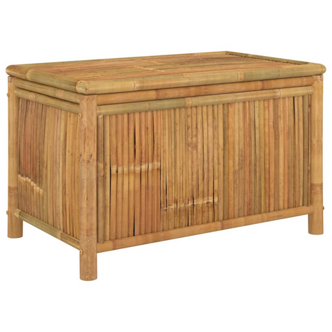 vidaXL Patio Storage Box 35.4"x20.5"x21.7" Bamboo - Outdoor Furniture Storage Solution