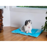 Armarkat Model M01CTL-M Medium Pet Bed Mat with Poly Fill Cushion in Sky Blue