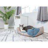 Armarkat Soft Upholstery Cat Bed - Skid Free Nest Pet Bed